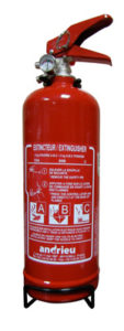 Extincteur à poudre 2 kg