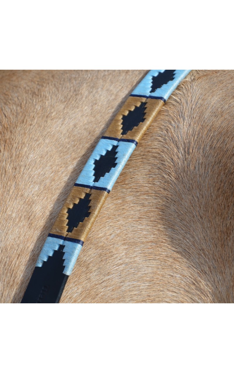 ceinture-cuyo (1) Détail de la boucle en métal argenté de la ceinture Cuyo